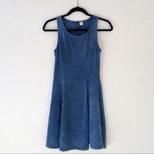 Distressed Demin Blue Dress DIVIDED by HM